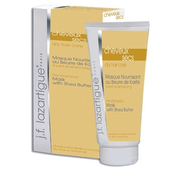 JF Lazartigue - Pre-Shampoo Cream w/Shea Butter For Dry Hair - 6.8 oz